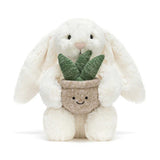Kusche- Hase mit Pflanze