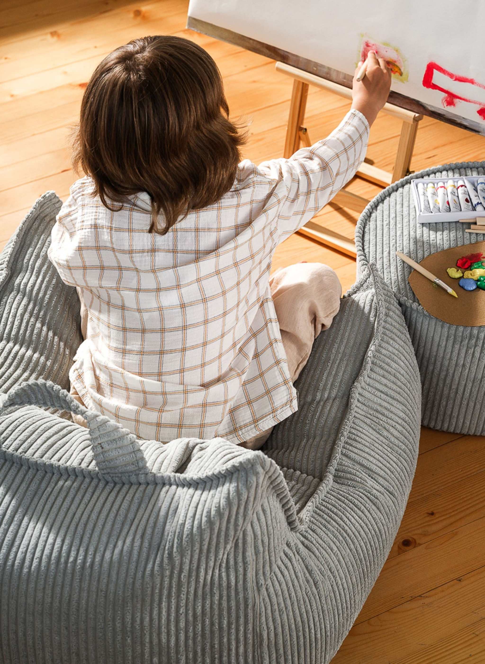 Beanbag Chair/ Peppermint Green