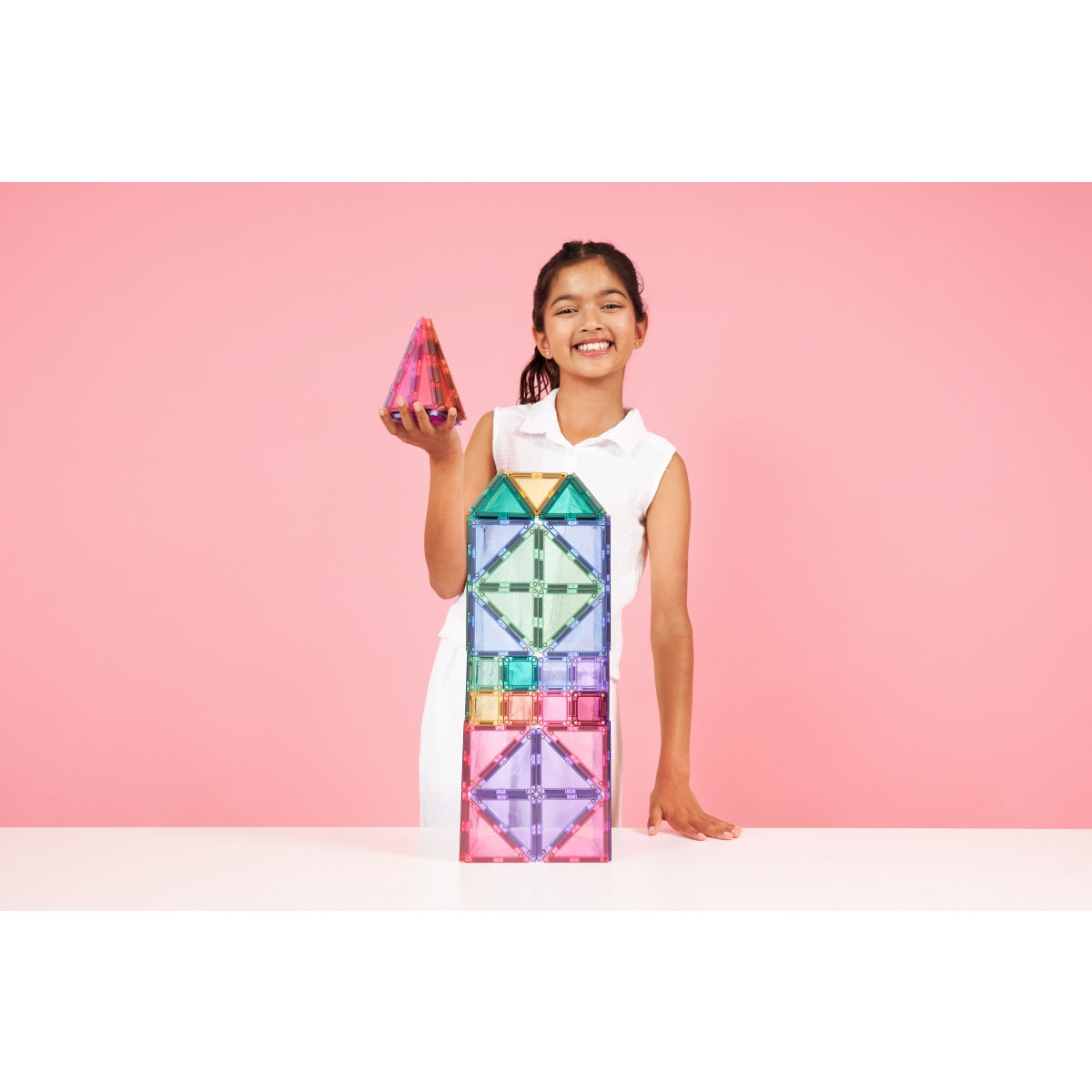 Magnetbausteine Pastel Mega Pack 202 Teile