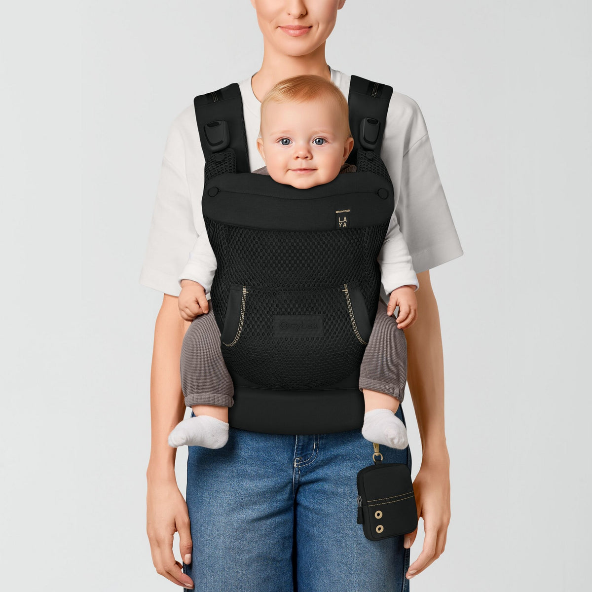 LAYA Babytrage Magic Black | black