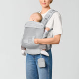 LAYA Babytrage Fog Grey | light grey