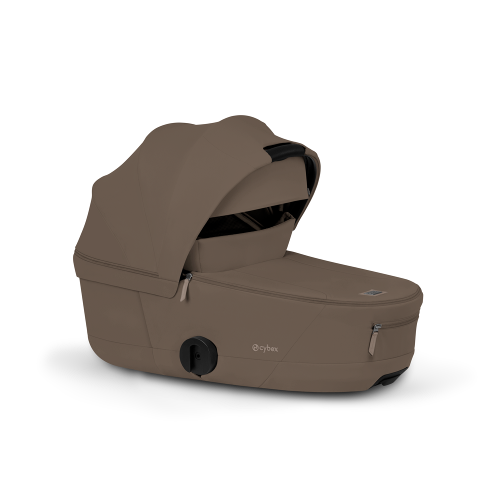 MIOS Comfort Matt Black incl. Babywanne faltbar Coconut Brown
