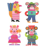 Sticker 3-6: Glitzer