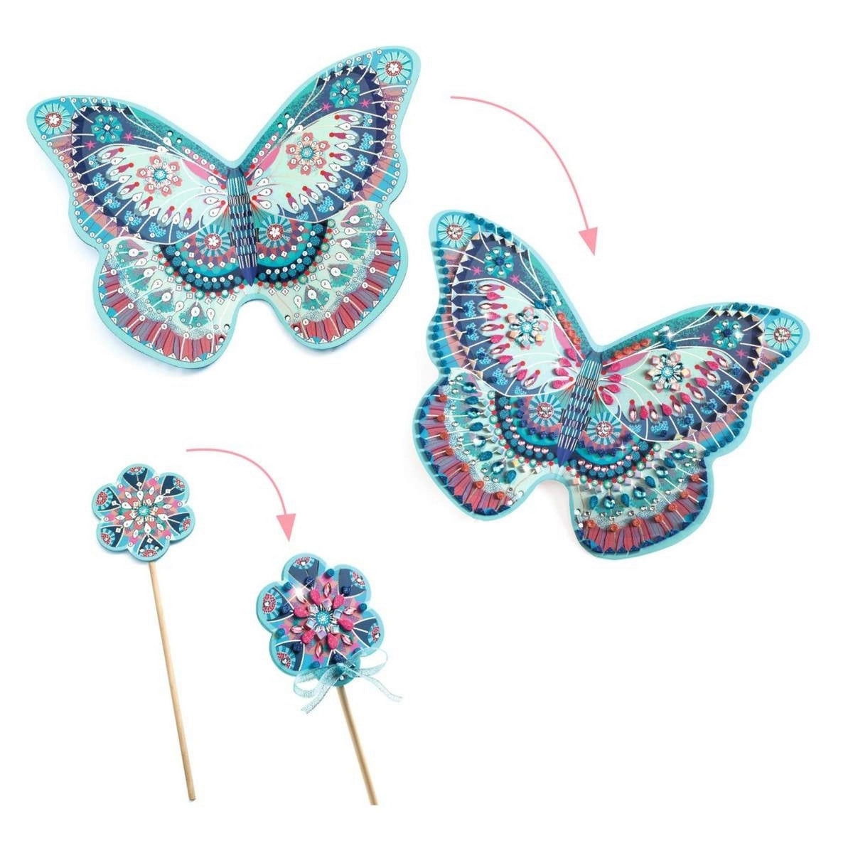 DIY: Feenflügel & Zauberstab