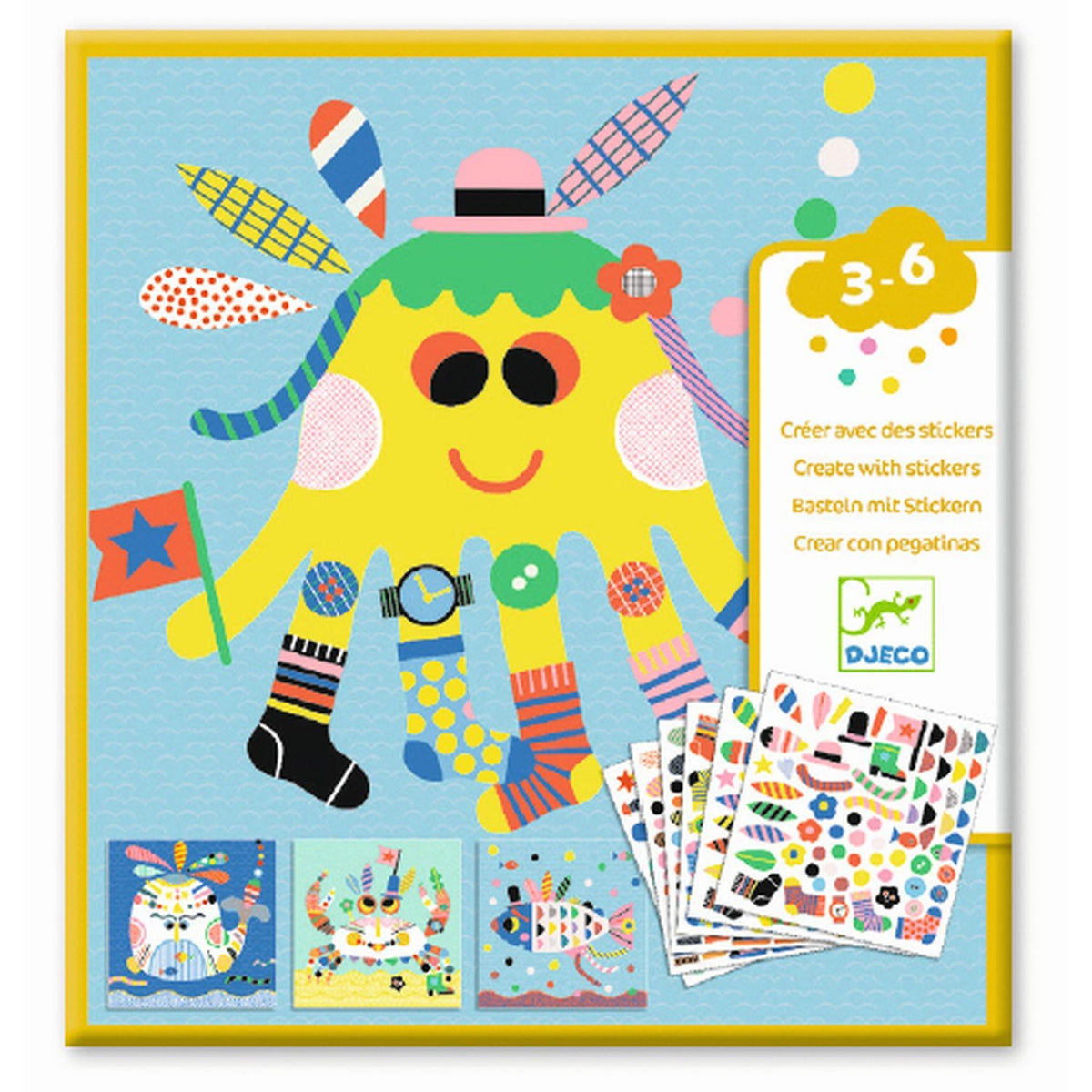 Stickerbilder Meerestiere