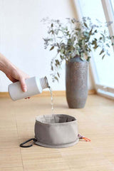 Hundenapf "to go"- Tura/ taupe
