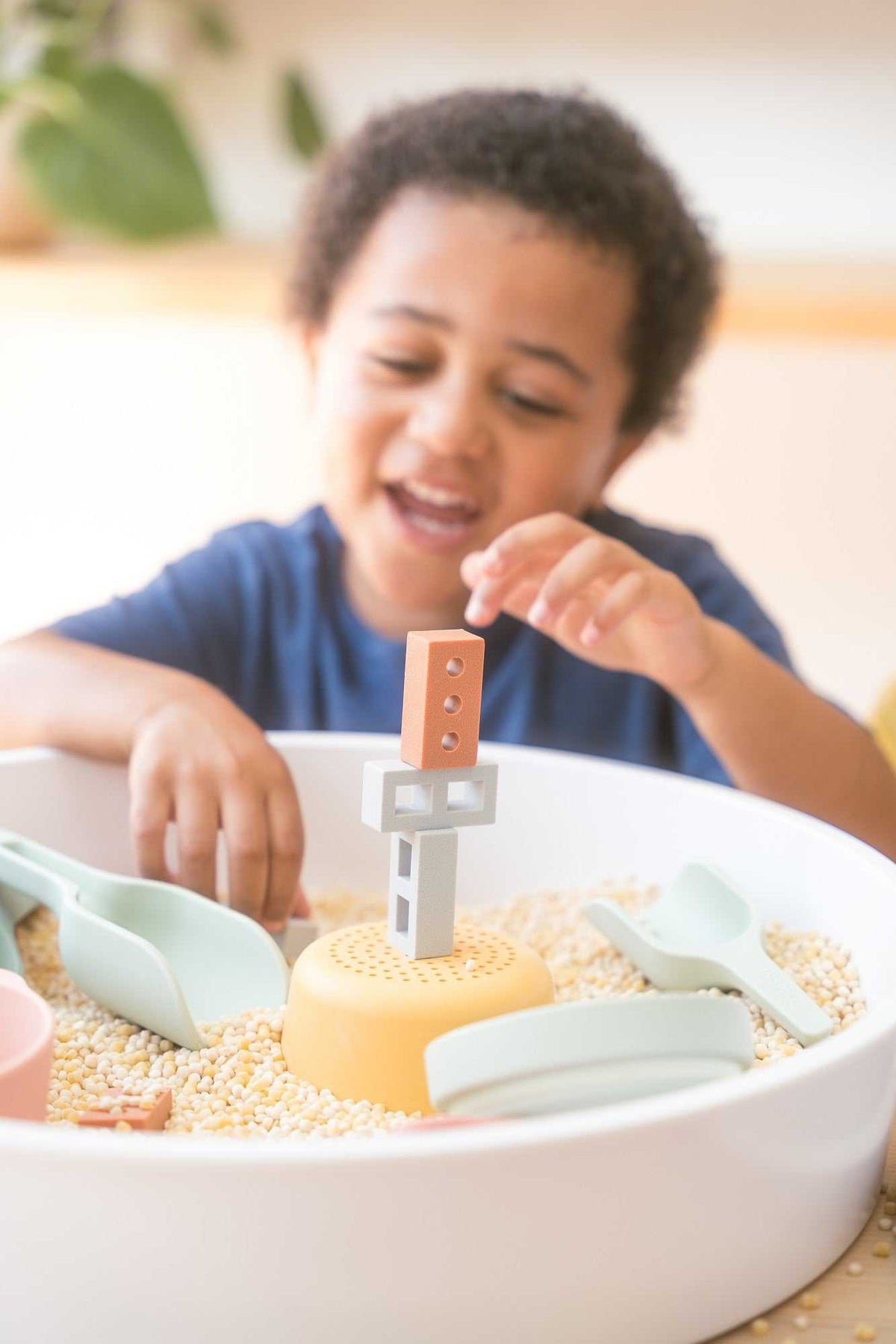 Sensorik Mini Ziegelsteine (25 Stück)