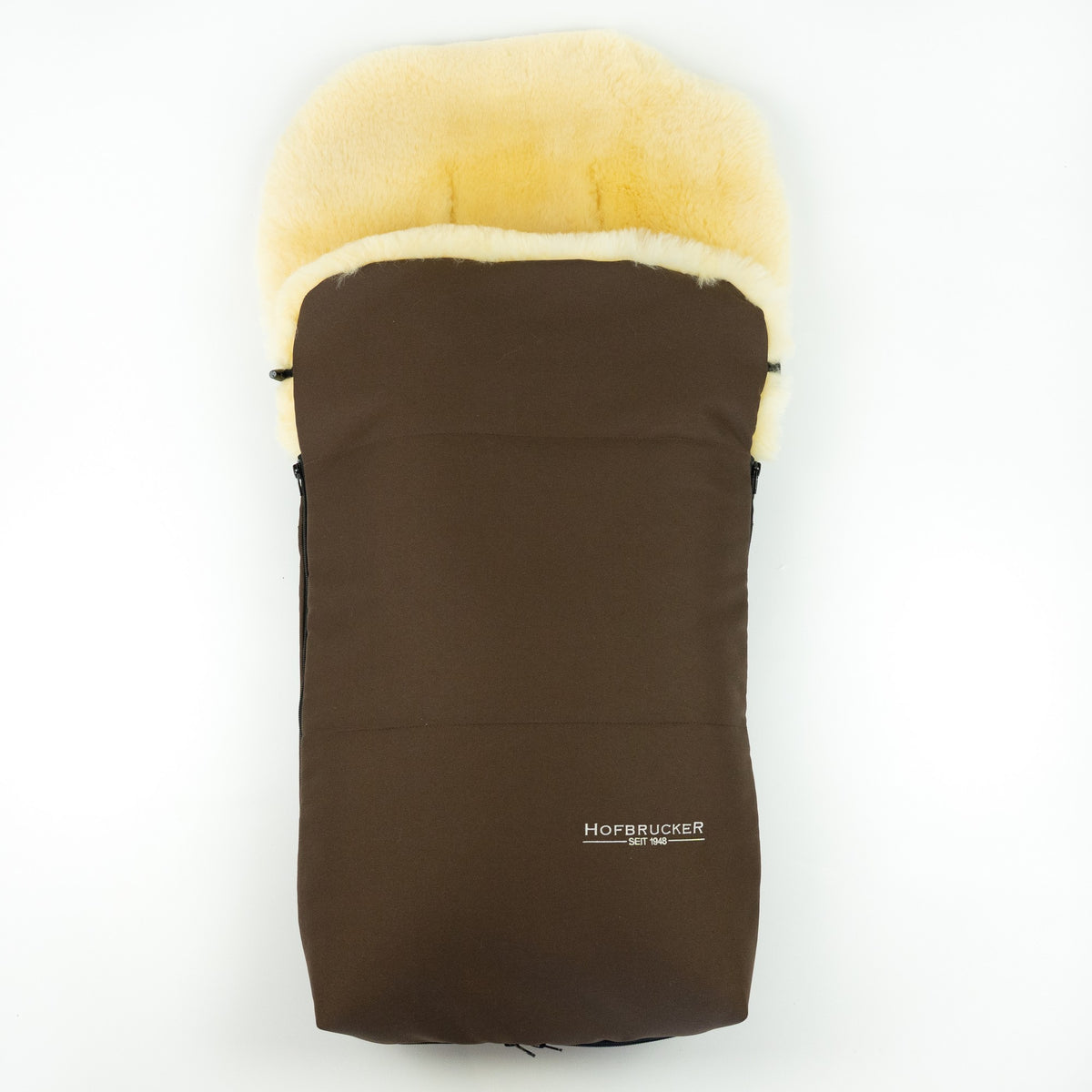 PUTZI Gold Ganzjahres Lammfellsack braun
