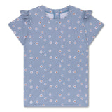 UV-Shirt für Kinder mit Gänseblümchen-Print und UV-Schutz LSF 50+