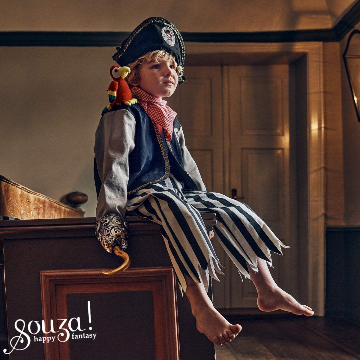 Piraten-Kostüm Duncan 5-7Jahre