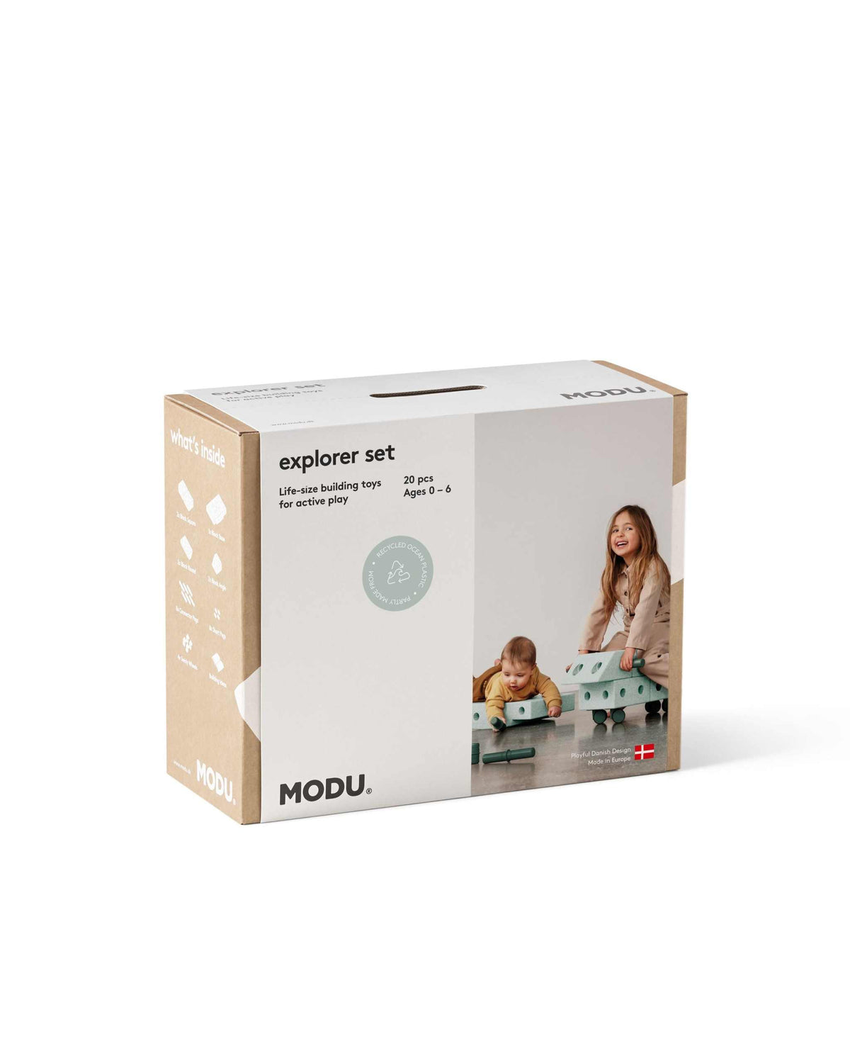 MODU Explorer Set 20 Teile/ Ocean Mint