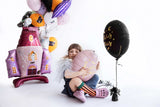 Folienluftballon Hocus Pocus pink