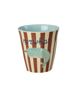 Becher Set/ ABC Print blau 160ml