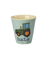 Becher Set/ ABC Print blau 160ml