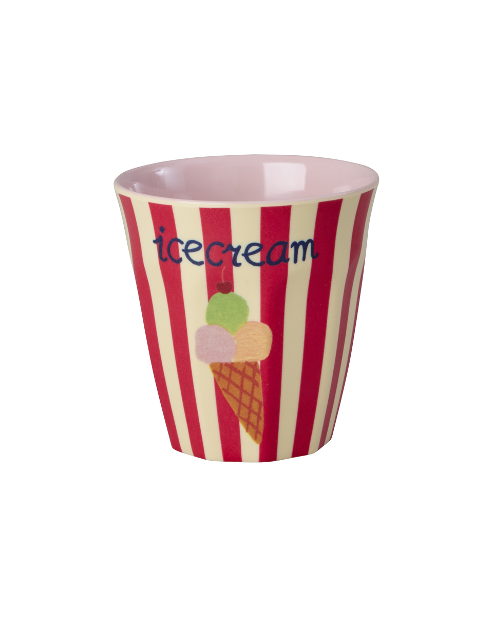 Becher Set/ ABC Print rosa 160ml