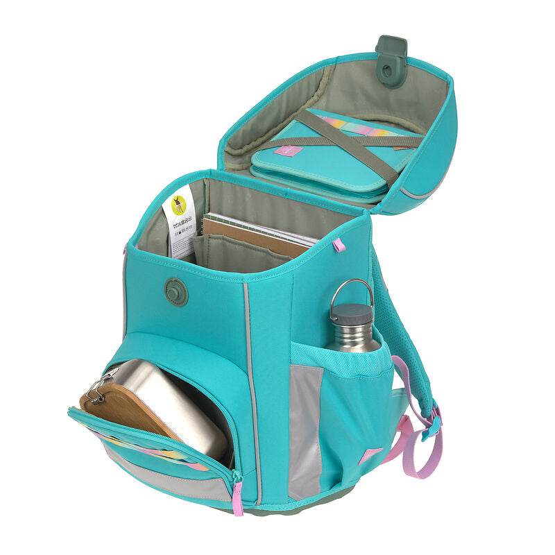 Schulranzen Set 7-teilig Slim /Unique Türkis