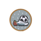 School Patches Set Football