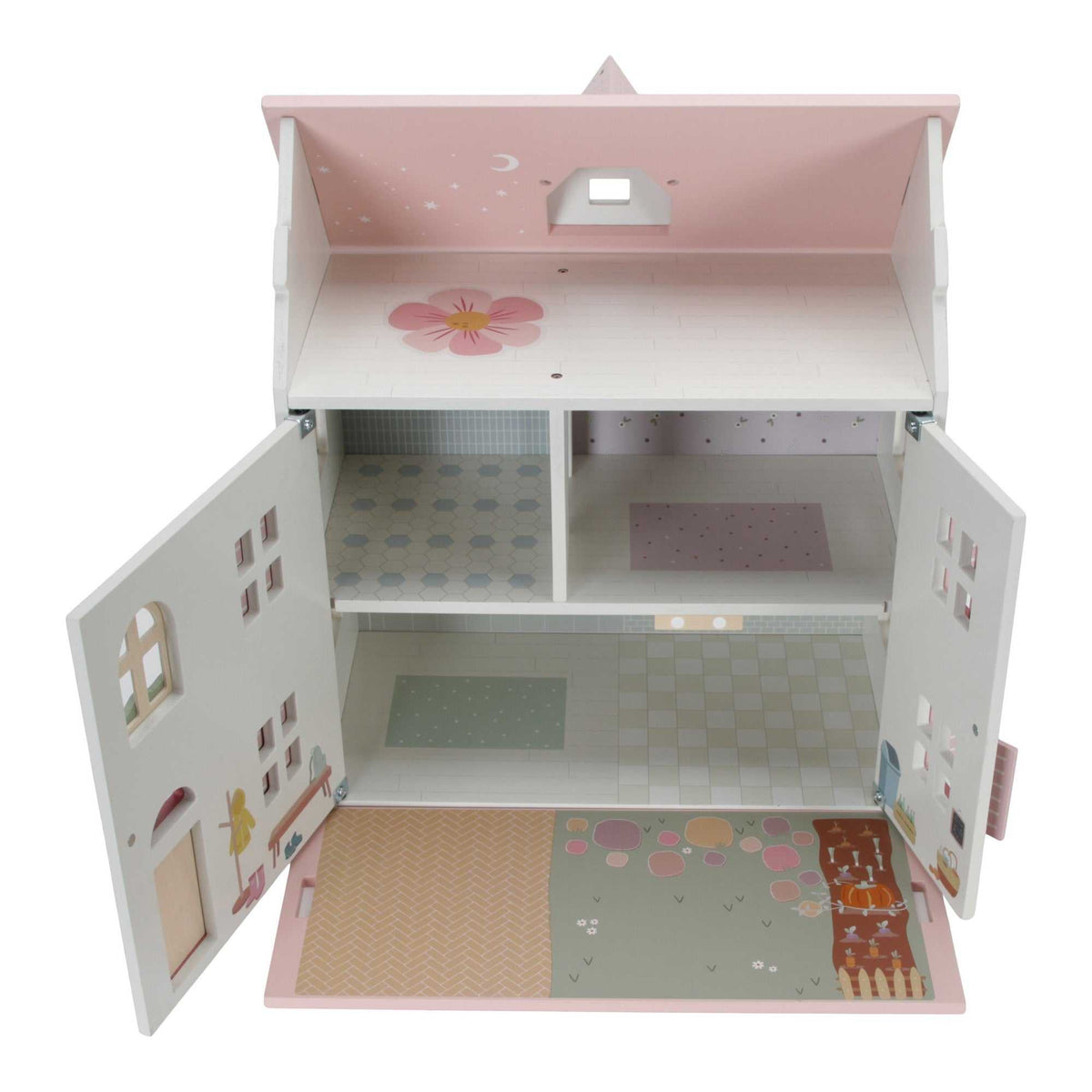 Holzpuppenhaus 20-teilig
