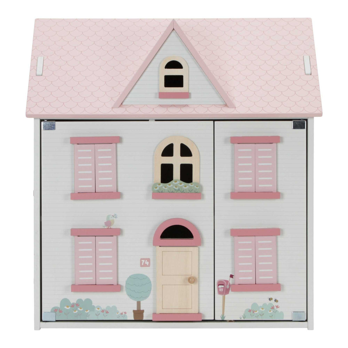 Holzpuppenhaus 20-teilig
