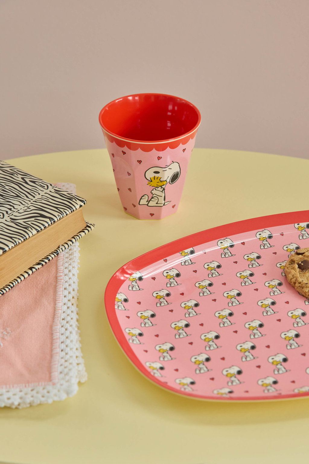 Becher/ Snoopy pink 250ml