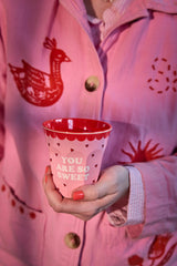 Becher/ Snoopy pink 250ml