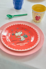 Teller/ Snoopy rot Ø 20cm