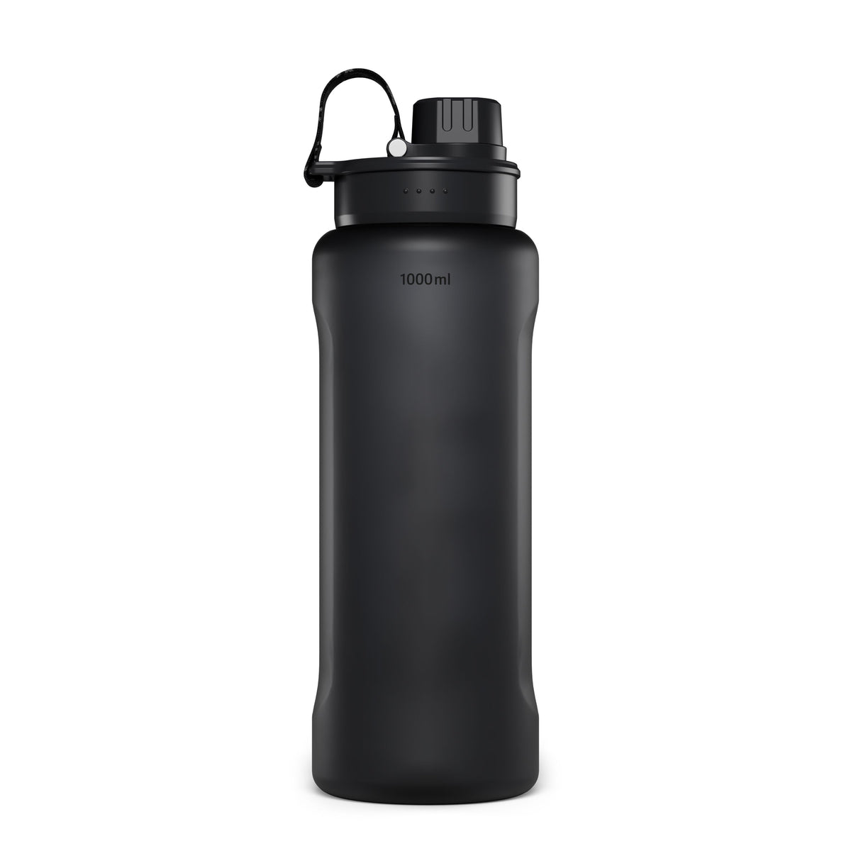 XL Trinkflasche Black