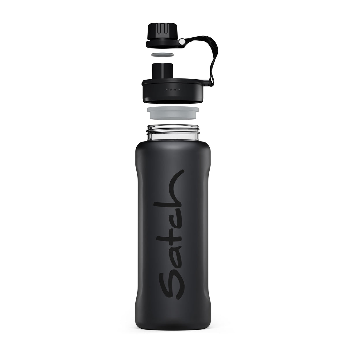XL Trinkflasche Black