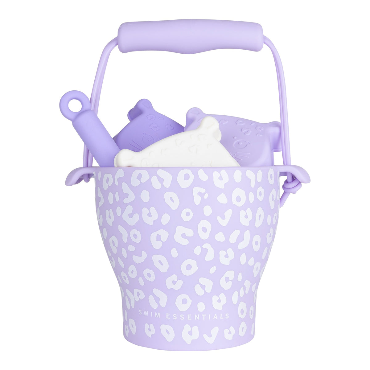Silikon Beach- Set/ Lila Leopard