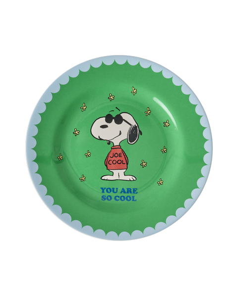 Teller/ Snoopy grün Ø 20cm