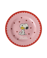 Teller/ Snoopy rosa Ø 20cm
