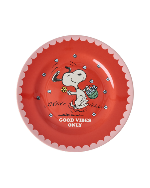 Teller/ Snoopy rot Ø 20cm