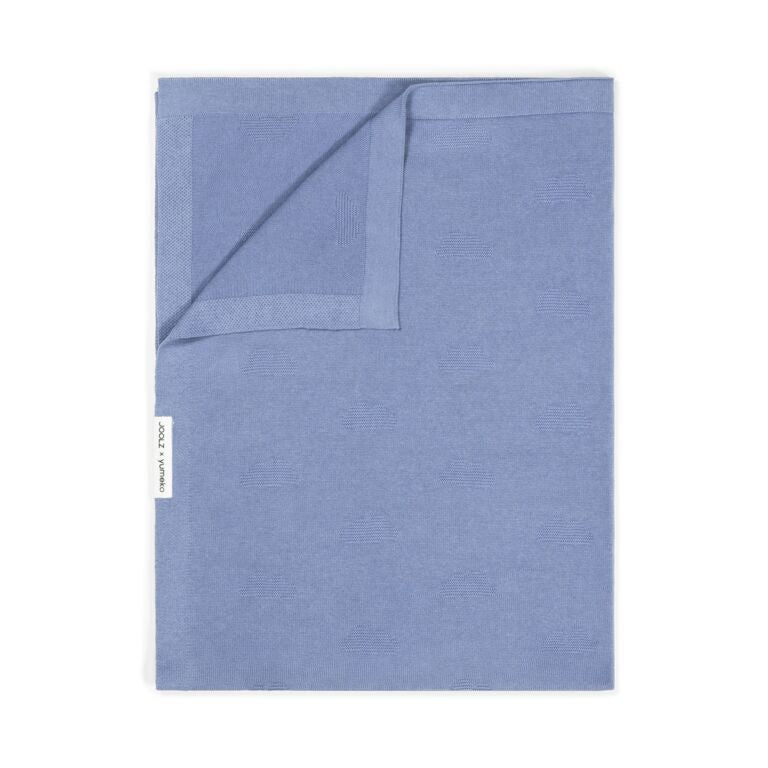 Joolz Wolkenweiche Decke | Azure blue