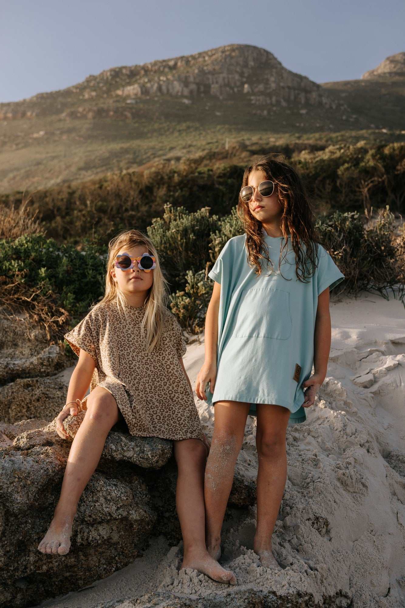 UV Poncho Sea Blue 3-5 Jahre