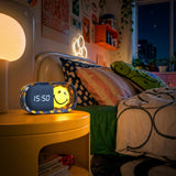 Dreamy Clock Smiley - Wecker und Nachtlicht  Blau