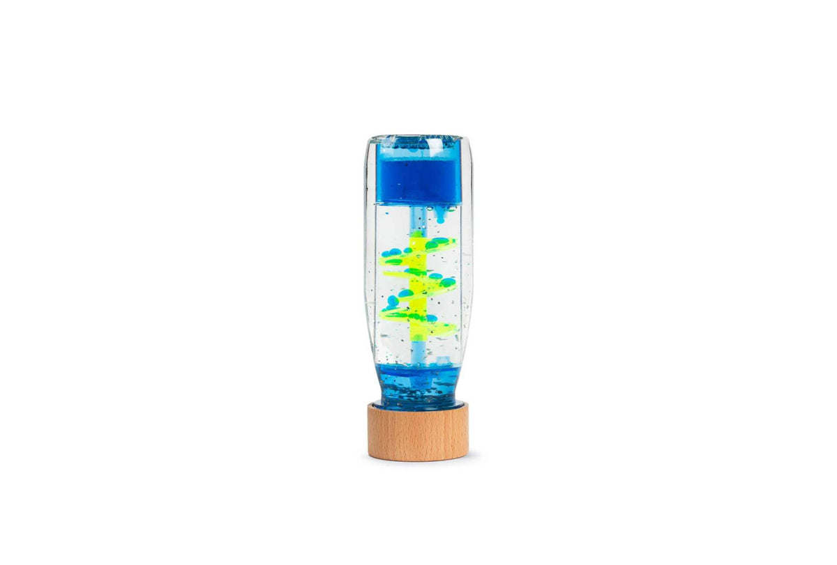 Sensory Bottle/ Spirale Blau