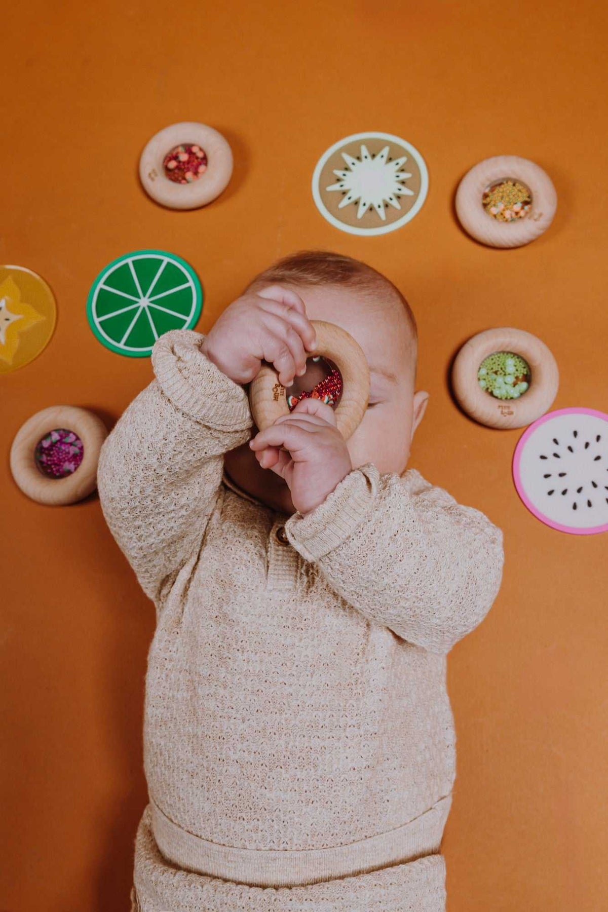 Sensory Donut- Erdbeeren