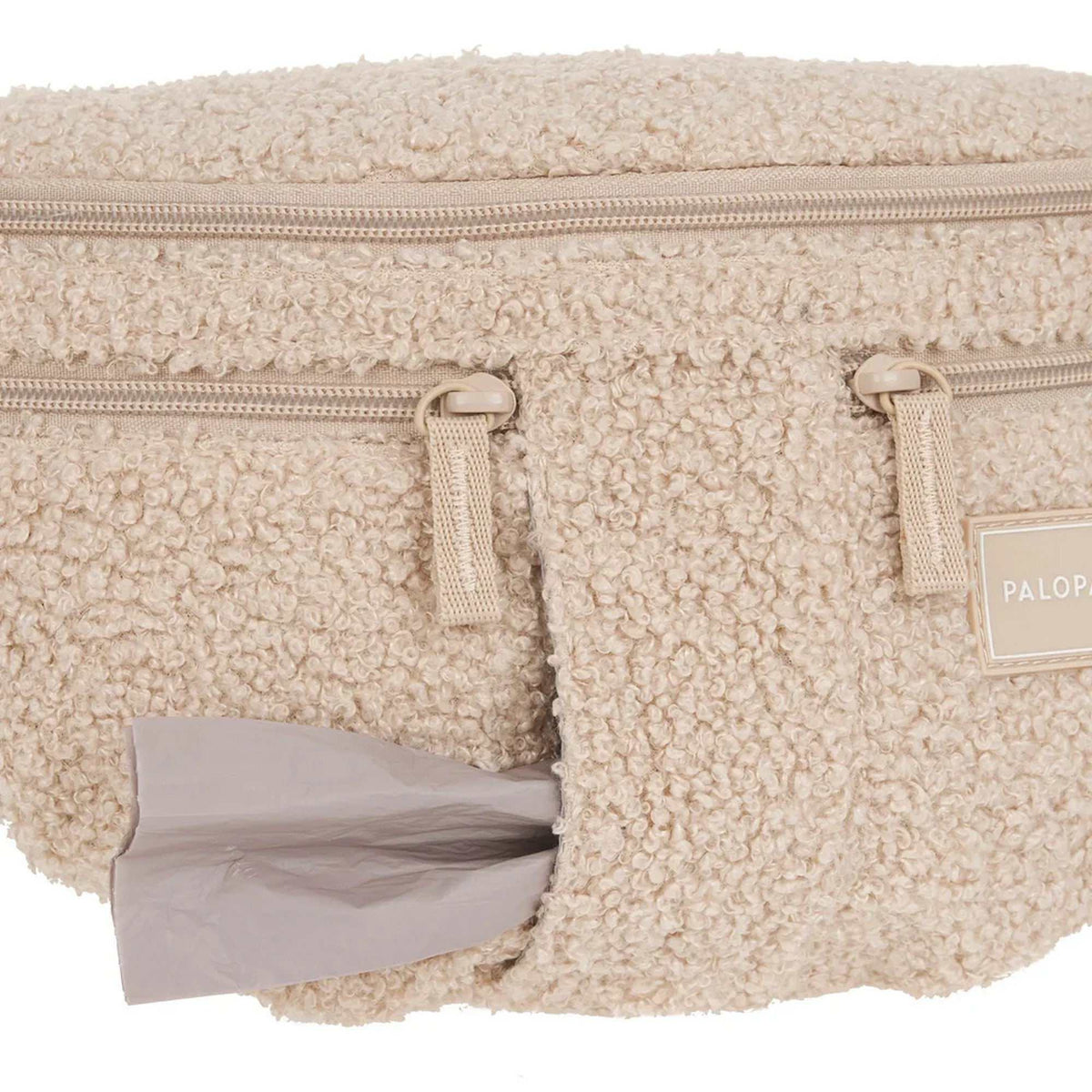 Leckerli Tasche Emma/ Teddy-Fleece beige