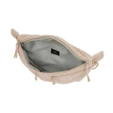 Leckerli Tasche Emma/ Teddy-Fleece beige