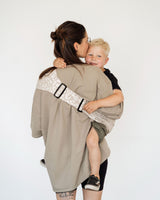 Qookie Go Hüfttrage Leo Beige