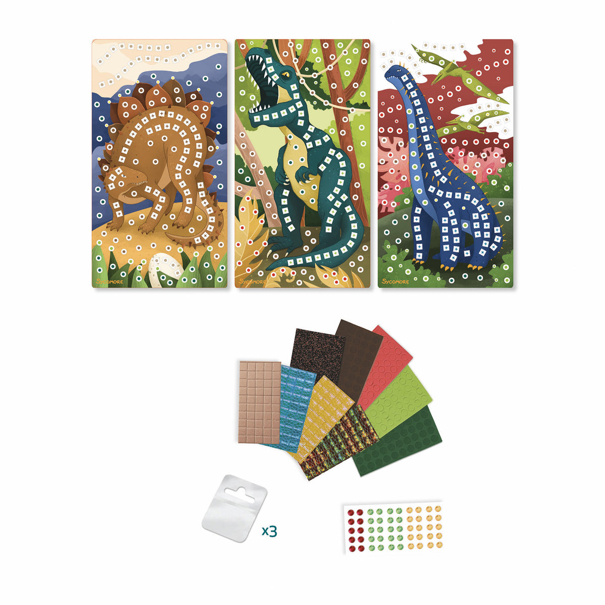 Stick & Fun Mini Mosaik/ Dino