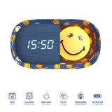 Dreamy Clock Smiley - Wecker und Nachtlicht  Blau