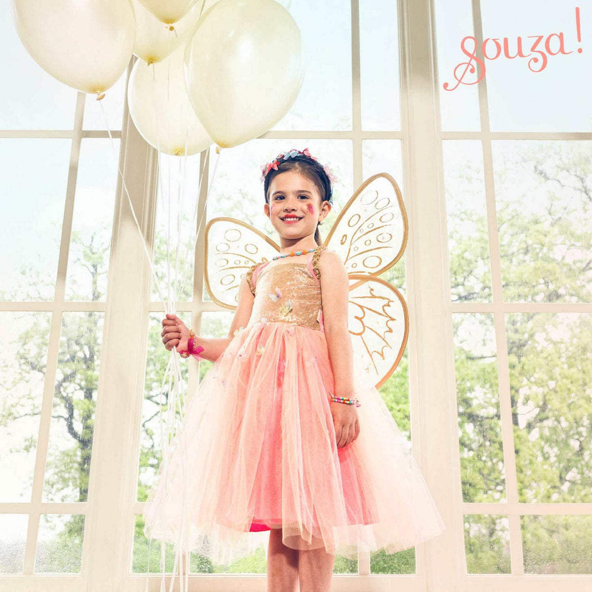 Kleid + Flügel Joanna 8-10 Jahre