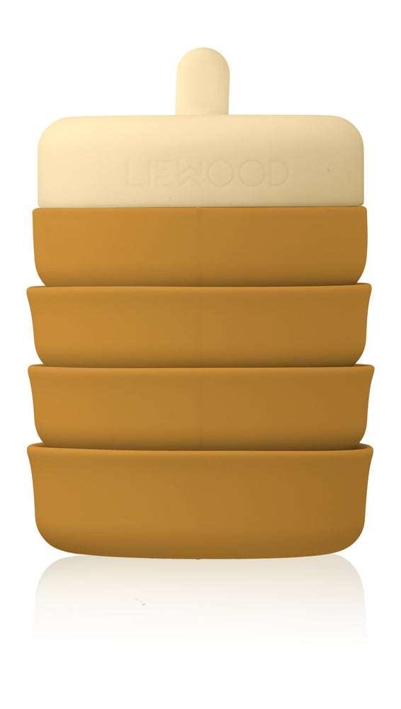 Wilson faltbare Trinkflasche- golden caramel