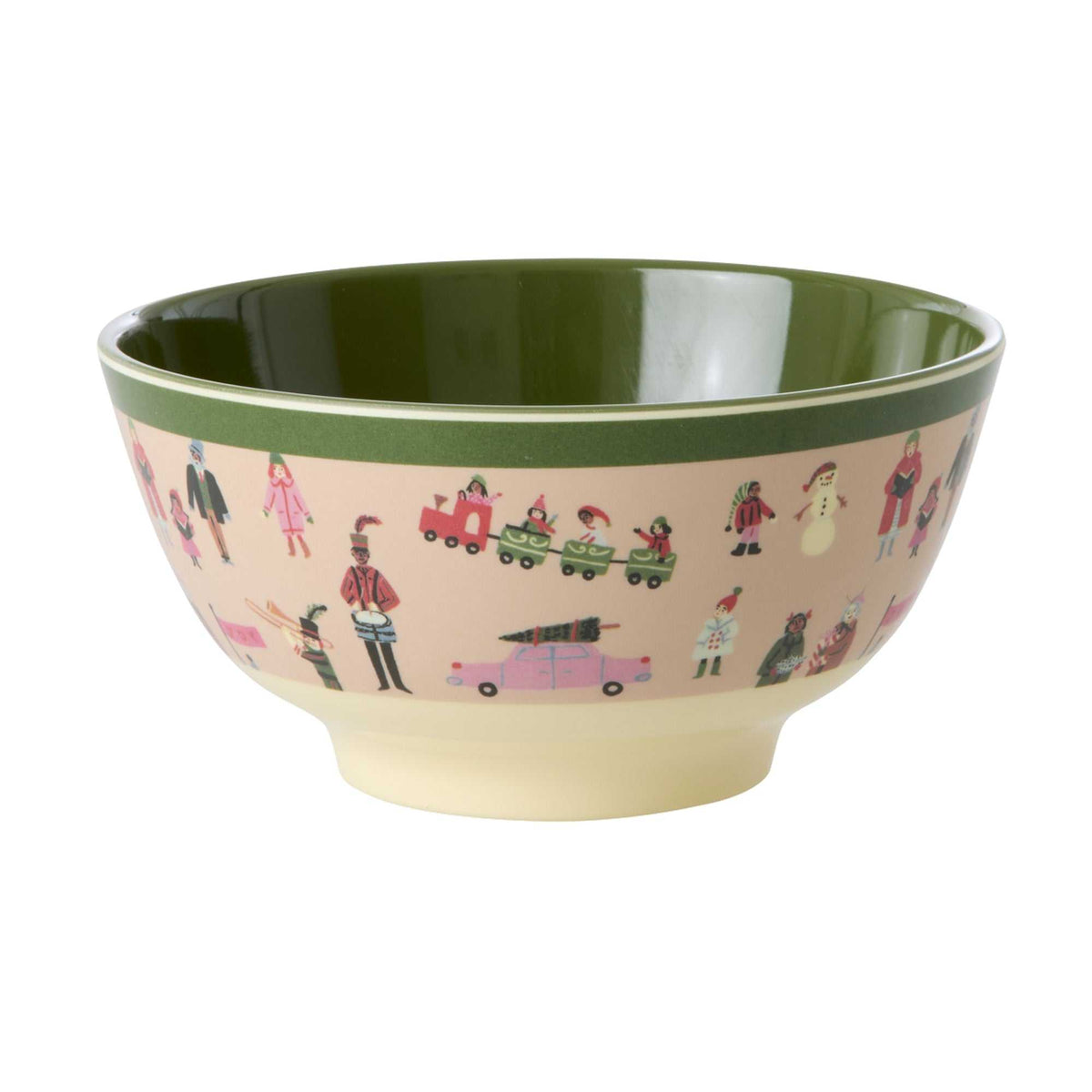 Mittlere Schale/ Holiday Print
