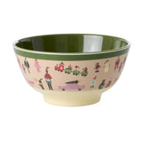Mittlere Schale/ Holiday Print