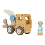 Holz- Kranwagen