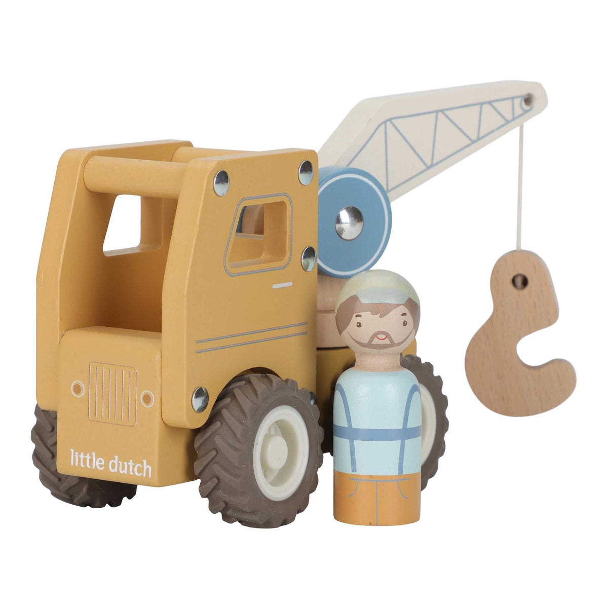 Holz- Kranwagen
