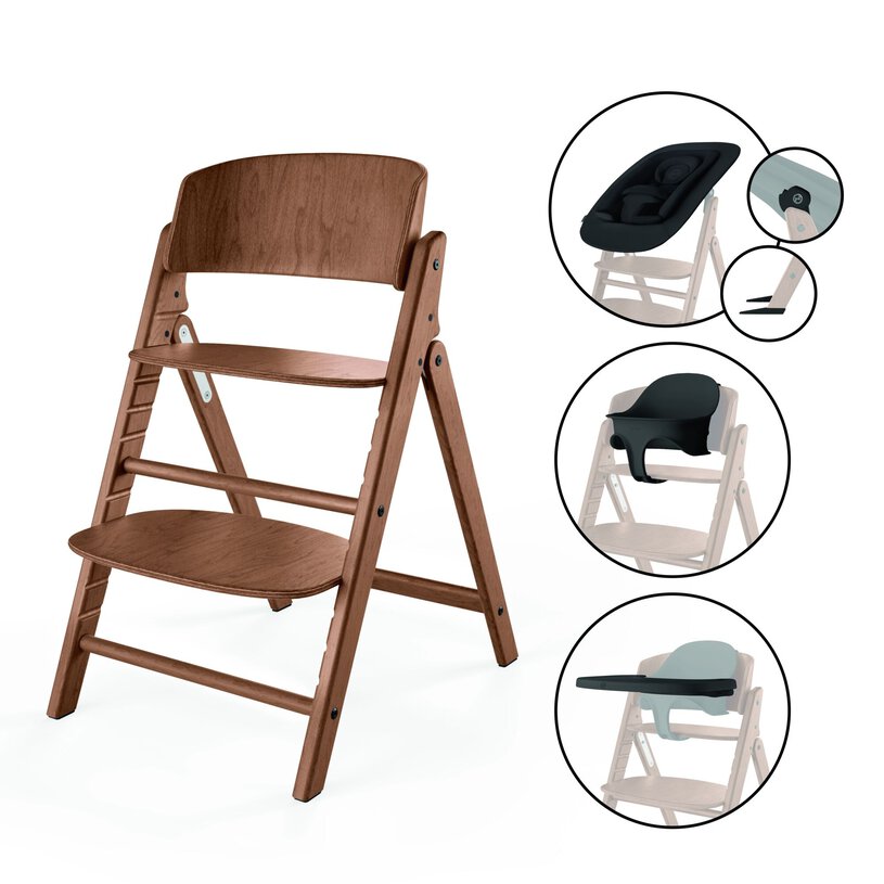 CLICK&FOLD 4-in-1 Set  All Natural Dark