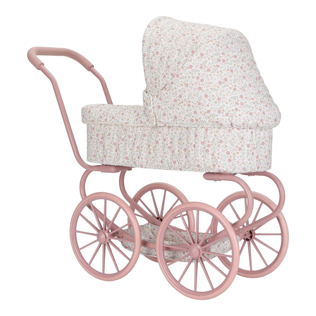 Metall Puppenwagen/ Soft Flowers